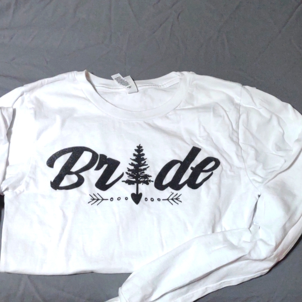 Women's bride shirt